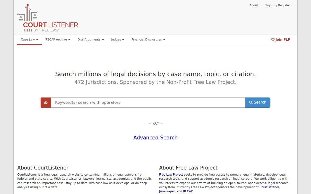 Bolivar County court record search CourtListener RECAP federal archive